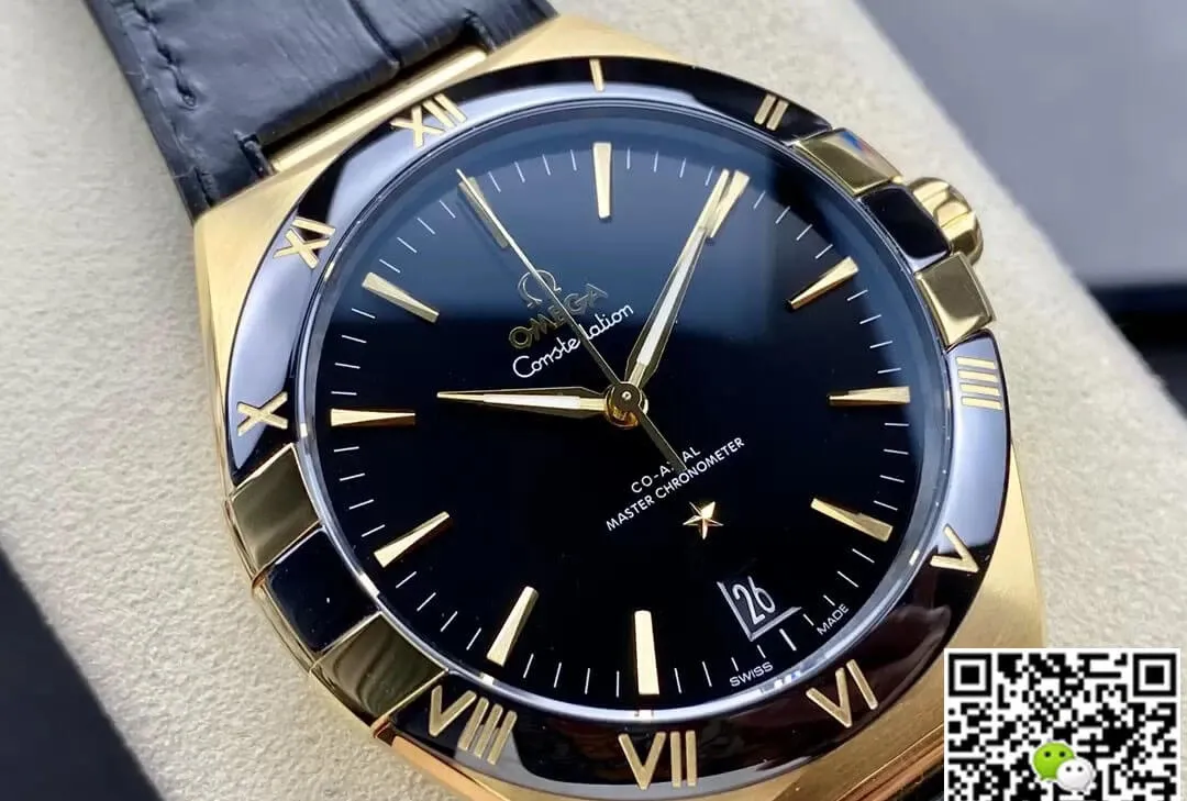 SBF Omega Constellation 131.63.41.21.01.001 VS Factory 1:1 Best Edition Replica Watch Black Strap